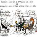 sommet social et résolution de crise express.