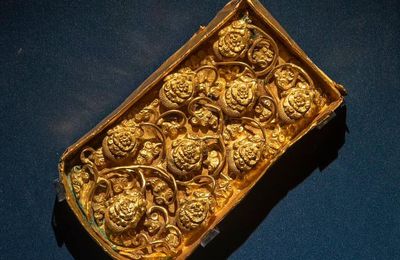 Gold Belt Ornament, Yuan dynasty,13th century