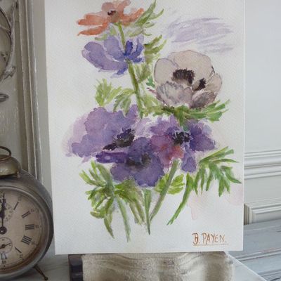 Bouquet d'anémones