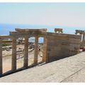 Acropole de Lindos, stoa dorique