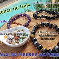 Mon partenaire L'ESSENCE DE GAÏA  spécialiste en pierres et bijoux de lithothérapie