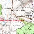 Réouverture du chemin de la Côte de Sivry
