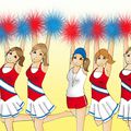 Pompom girls du COC