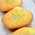 Madeleines au citron