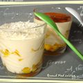 Tiramisu exotique à la mangue