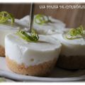 Mini-cheesecakes au citron vert ( Thermomix ou pas )