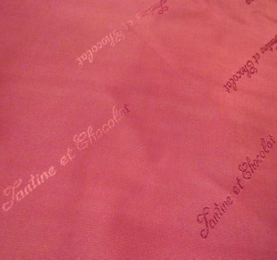 Tartine et chocolat : Vichy et doublure