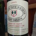Saint Emilion : Pavie Macquin 2005, Rebourgeon-Mure : Volnay Les Mitans 2014, et Vignobles Laplace : Maydie 2015