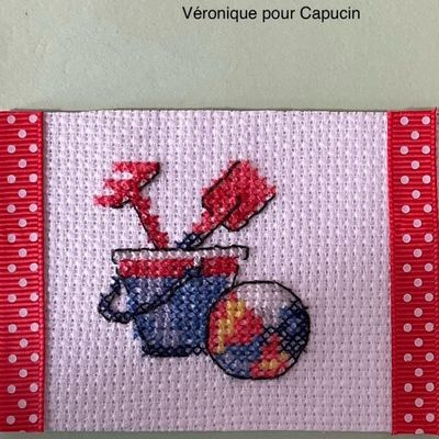 Echange ATC brodées Août 2025 3 !