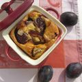 Clafoutis aux quetsches et aux amandes