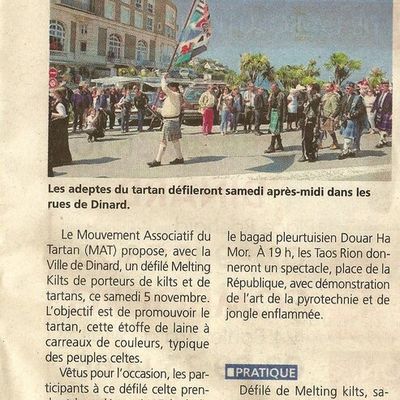 Melting kilts - Défilé dinard ouest france