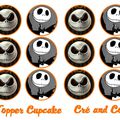 Topper Halloween Jack Skellington