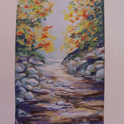 Automne le long de la rivière