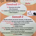 Fête du village, fête du pain les 1er,2 et 3 juin à Pont-Trambouze