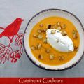 Chaud-froid de potimarron et crème passion selon le chef Jean Sulpice