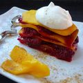 MILLEFEUILLE Mangue Framboises Chantilly Noix de Coco