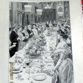 ITALIE LE QUIRINAL DINER DE GALA 1904 SC 61