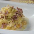 Courge Spaghetti ... façon carbonara !