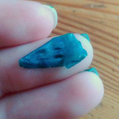 Swatch de la base peel off Glitter Off de chez OPI