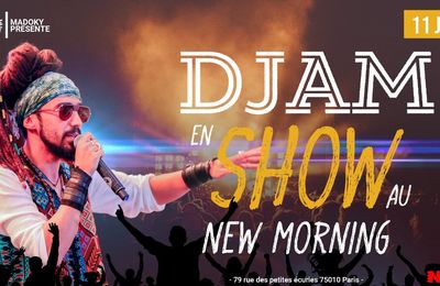 Djam à retrouver au New Morning en concert le 11 juin 2022