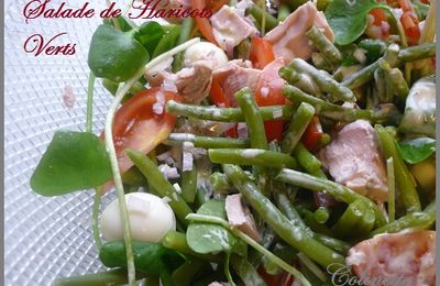 Salade de haricots verts