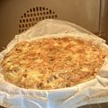 Quiche champignons oignons 