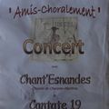 Concert à Ussel avec la chorale "Chant'Esnandes" de Charente-Maritime