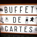 Invitation : BUFFET DE CARTES 