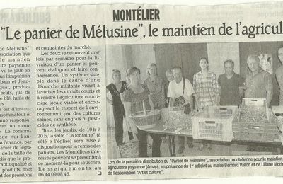 Article du Dauphiné Libéré du 29 Mai 2012: Le lancement de l'AMAP