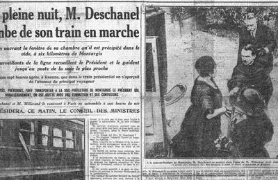 Chapitre Trois, 1920, Le malheureux président Deschanel :