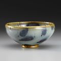 A purple-splashed 'Jun' bubble bowl, Song Dynasty (960-1279)