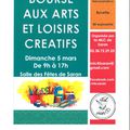 05/03/2017 - BOURSE AUX ARTS ET LOISIRS CREATIFS à Saran (45)