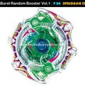 Beyblade Burst # 06 Spriggan Central Accele - B-15 Random Booster Volume 1 Trident Heavy Claw