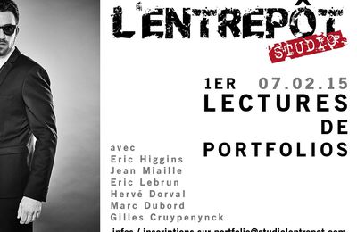 PREMIERE LECTURE DE PORTFOLIOS AU STUDIO L'ENTREPOT !