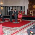 جلالة الملك محمد السادس  يترأس بطنجة حفل التوقيع على العقد البرنامج للفترة2008 -2015 الخاص بالطرق السيارة في المغرب 