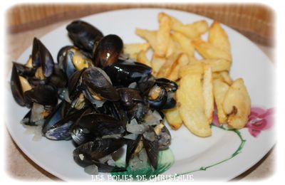 Moules marinière au Cookéo