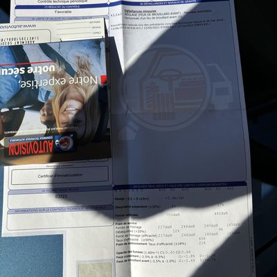 ce  vendredi  11 octobre 2024  contrôle  technique de la POLO  