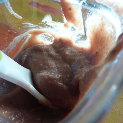 Compote de Fraises/Banane aux Speculoos