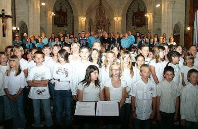 2011 - Concert à DOUBS avec l'harmonie "la Pastorale"