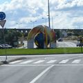 Rond-point à Evora (Portugal)