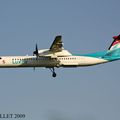 Aéroport Tarbes-Lourdes: LUXAIR: DE HAVILLAND CANADA DHC-8-402Q DASH 8: LX-LGC: MSN:4162.