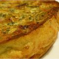 ..Quiche sans pâte façon tartiflette... ou presque (Défi Placard n#8)..