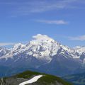 28 - Le Mont-Blanc depuis l'Ambrevetta