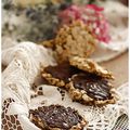 Petits biscuits healthy aux flocons d'avoine et chocolat.......trop bons!!!