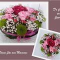 Composition florale, spéciale " Fête des mères"