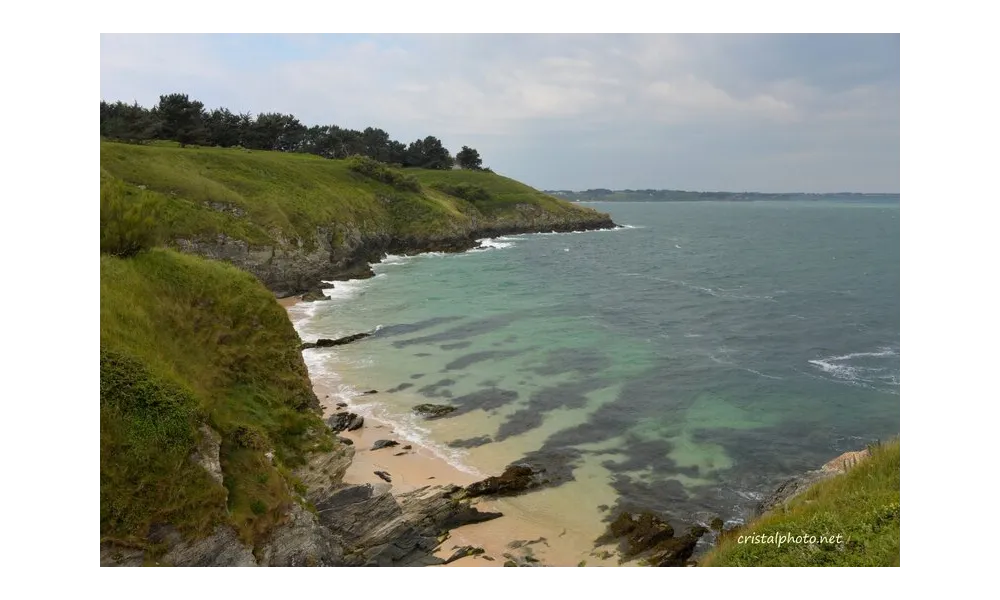 Belle Ile en mer : de Locmaria à Le Palais par le sentier côtier