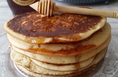 Pancakes au sirop d'érable 