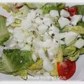 Salade fraîcheur au pâtisson