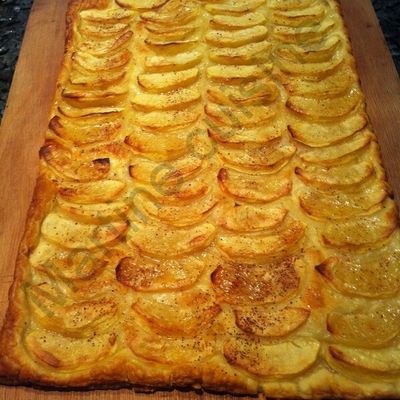 Tarte fine aux pommes