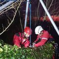 Seine-et-Marne : les pompiers sauvent un homme tombé dans une cheminée du fort de Chelles